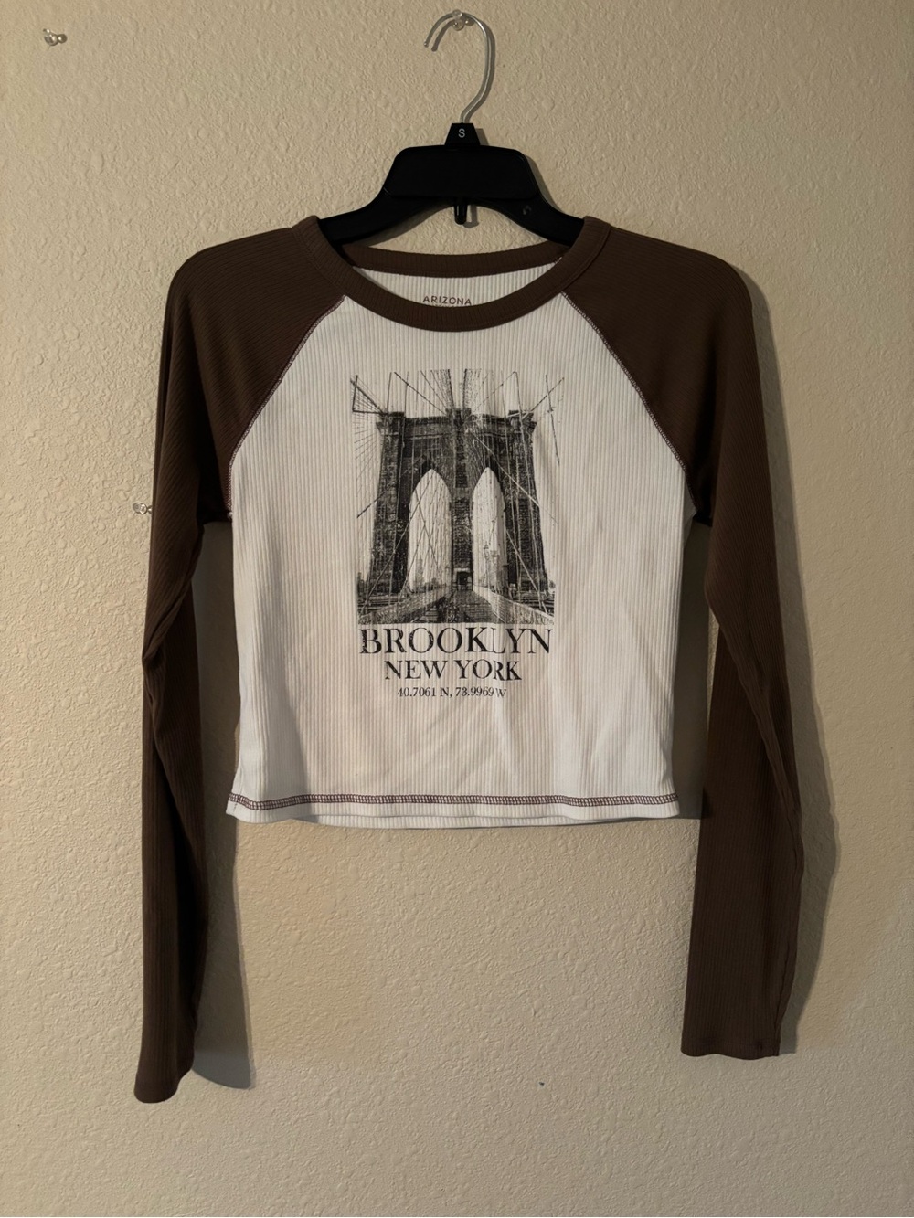 Brooklyn Graphic Long Sleeve Top